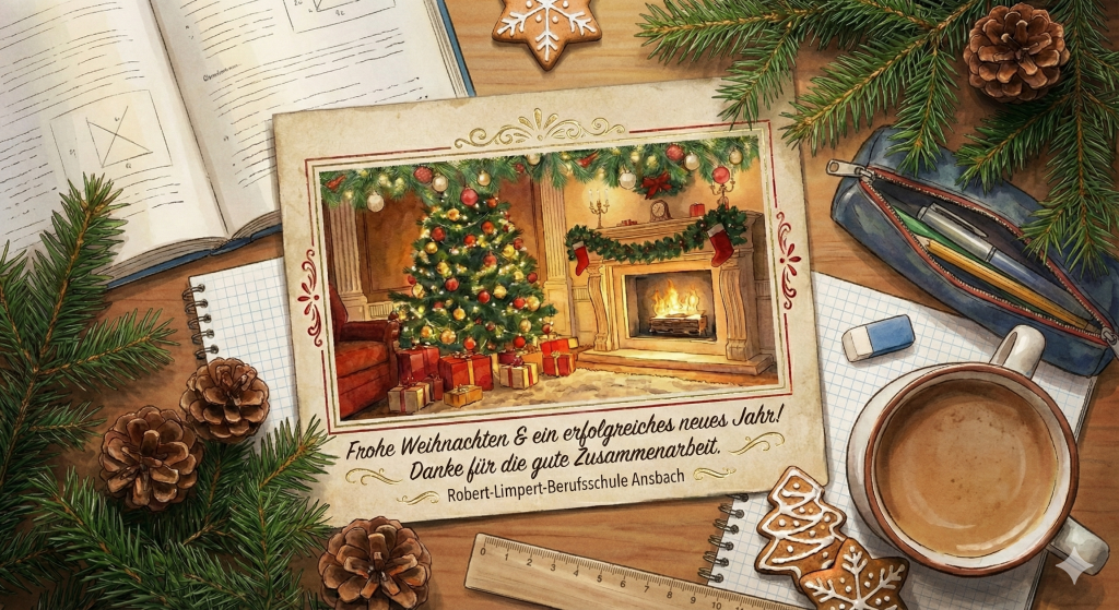 Weihnachtsgrüße aus der Robert-Limpert-Berufsschule Weihnachtsgrüße aus der Robert-Limpert-Berufsschule